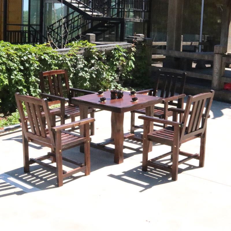 Miling Outdoor Wooden Folding Back Chair
