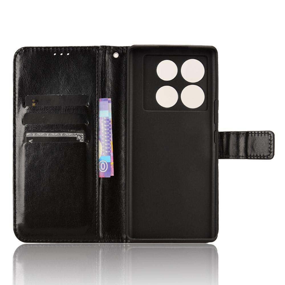 for Infinix Note 40 Pro 4G Wallet Case with Kickstand & Card Slots – Shockproof, Dustproof, Business Heavy Duty Flip Leather Cover