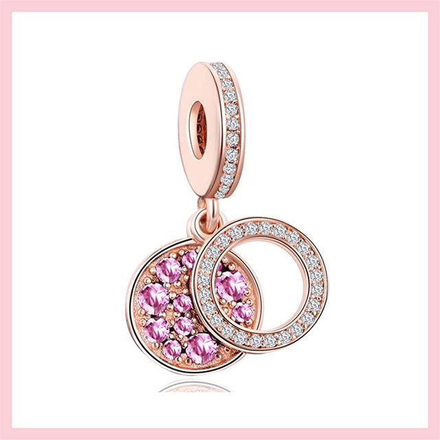 Бусины из стерлингового серебра 925 пробы с кубическим цирконием, подвески "Всевидящий глаз", подходят к оригинальному браслету, ювелирные изделия