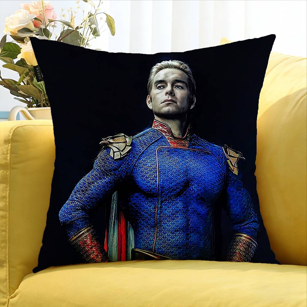 Homelander The Boys Various Sizes Square Pillow Case For Car Home Bedchamber Decor