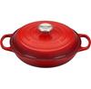 Сотейник Le Creuset чугунный круглый 26 см 2,2 л вишнево-красный (21180260602430)