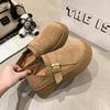Thick-soled Bag Head Shoes Can Be Stepped On for Women's Outer Wear. In the Spring and Autumn of 2025, the New Lazy People Can Step On the Muffin T