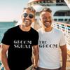 Groom Squad Best Man T Shirt Team EVG Future Groom Wedding Tops Male Single Farewell Bachelor Stag Party Blouses Groomsman Tees