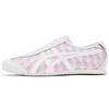 ONITSUKA TIGER Mexico 66 Модный принт Кожаные Низкие Повседневные Городские Кроссовки для Бега Унисекс Белый Розовый Синий 1183B949-100