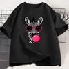 Funny Zebra Blowing Bubble Gum Summer Fashion T Shirt Cute Zebra Sunglasses Graphic Tee Quirky Safari Animal Humor Tops
