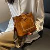 Fashion Large-capacity Bucket Crossbody Bags for Women New Casual Portable Shoulder Messenger Bag