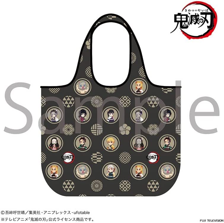 Сумка Demon Kimetsu no Yaiba Eco Slayer/Черный