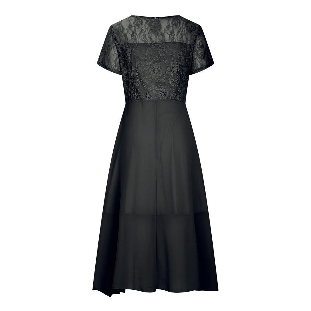 Женское платье шифоновое элегантное кружевное лоскутное платье с вырезом длинное платье вечернее платье подружки невесты