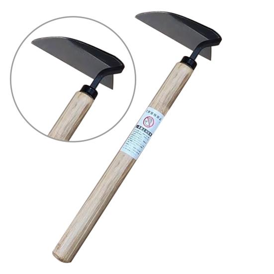 Японский серп для прополки, ручной инструмент для удаления сорняков, садовая мотыга, прополочник с острыми как бритва лезвиями для домашнего садоводства