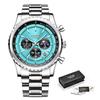 Luxury Lige Top 2023 Brand New Men Watch Quartz Man Watches Waterproof Luminous Watch For Men Date Chronograph Sport Wristwatch