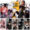 Мягкий чехол Bungo Stray Dogs Накахара Чуя для iPhone 16 17 Air 16E 15 Plus 11 12 13 Mini 14 Pro Max Чехол для телефона Apple 7 8 SE Co
