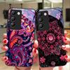 Красочный цветочный тотем для Y72 33S 11 03 36 96 Lite 35 16 Iqoo 12 V40 SE 5G 29 40 21 30 X80 Pro Vivo Чехол для телефона из закаленного стекла