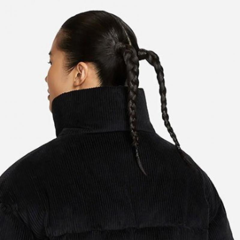 Nike Padded Jumper Women S eSSentialS Thermafit overSized Corduroy Padded Jacket Fd8214 010 S2311