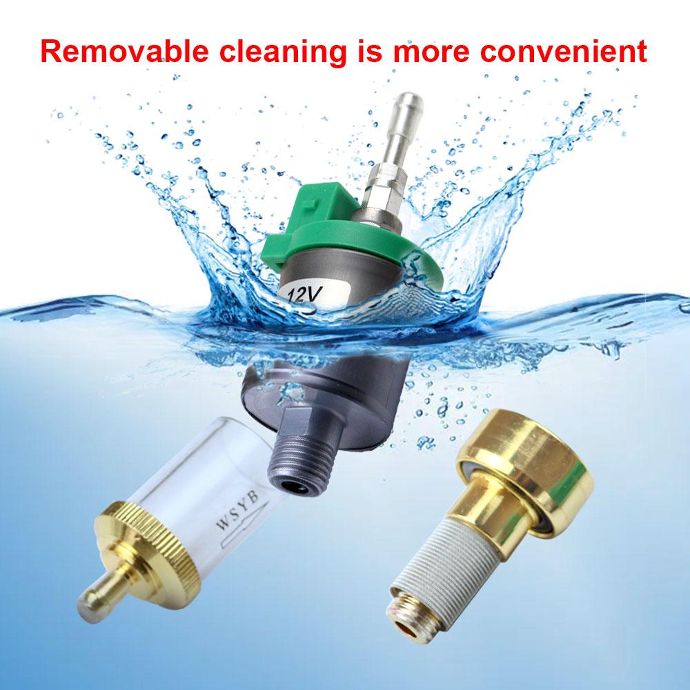 12 В бесшумный импульсный масляный насос для автомобильного обогревателя, усовершенствованный сверхмалошумный обогреватель, топливный насос с масляным фильтром, подходит для JETOUR