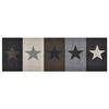 VidaXL Washable Kitchen Rug Stars 60x300 Cm