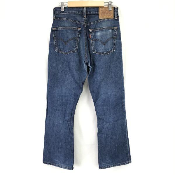 Сделано в Японии Джинсы Levi's 550 Застежка на пуговицах Сзади J09 С гравировкой Мужские W28 L32 Брюки cBH616-f(ИСПОЛЬЗОВАЛ)