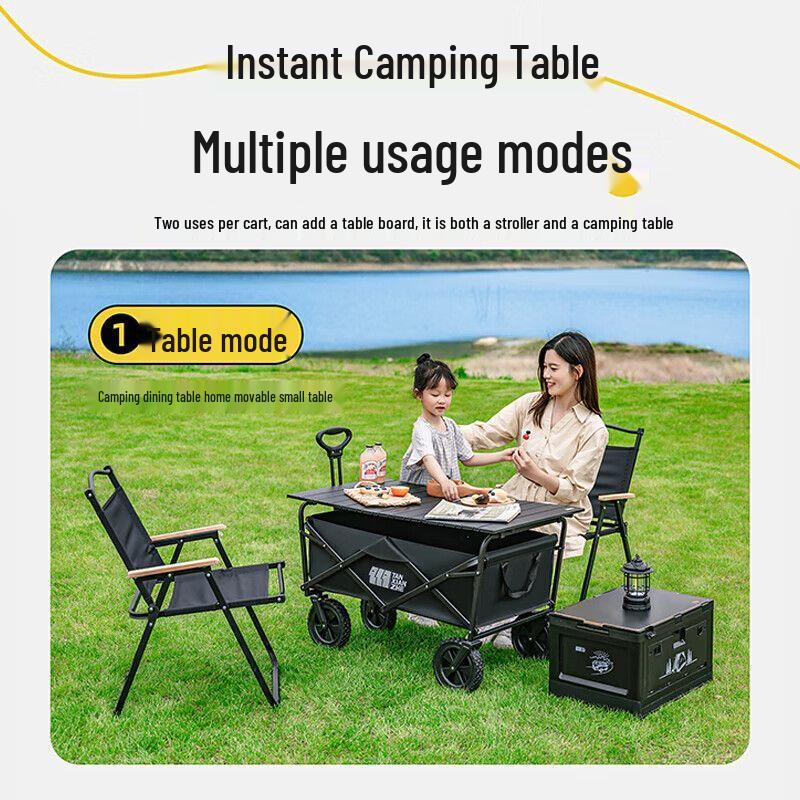 Outdoor Folding Camping Cart
