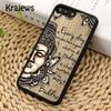 Чехол для телефона Krajews Будда Сиддхартха Гаутама для iPhone 14 5 SE 6s 7 8 plus X XR XS 11 12 13 pro max Samsung Galaxy S21 S22ultra