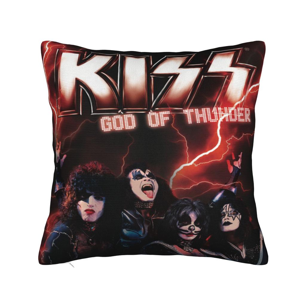 Home Decoration Spaceman Ace Frehley Kiss Band Pillowcases Stuff Pillow Covers Square Multiple Sizes