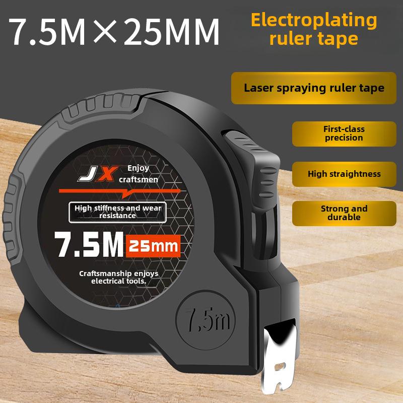 Рулетка из нержавеющей стали - 5 м, 7,5 м, 10 м для бытового и строительного использования