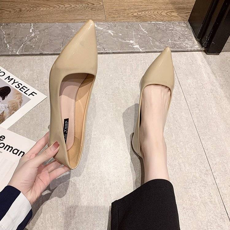 Женская летняя обувь, зеленые туфли для женщин 2024 года, офисные туфли Stilito с острым носком и средним каблуком, модные туфли A по акции, распродажа весны 39