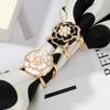 Alloy Scarf Buckle Crystal Brooches Fashion Scarf Clasp Jewelry Accessories