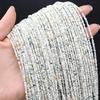 1 нить, Натуральные бусины из перламутра, 2-3 мм, Богемные свободные бусины-разделители для изготовления украшений, DIY ожерелья, браслеты, ножные браслеты, аксессуары для рукоделия 38 см