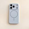 Для Magsafe Магнитная Беспроводная Зарядка Роскошный Однотонный Силиконовый Чехол для Телефона с Защитой Линзы Для iPhone17 Air 16 15 Pro Max