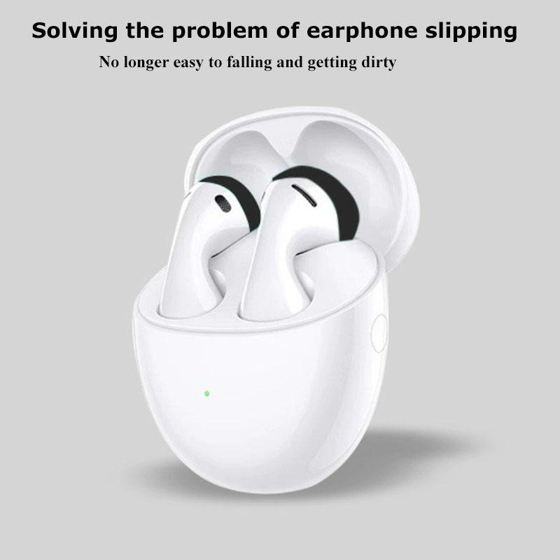 Ультратонкие насадки для наушников Bluetooth Huawei Freebuds 5, противоскользящие амбушюры, силиконовый чехол-антипотеряшка для Freebuds 5