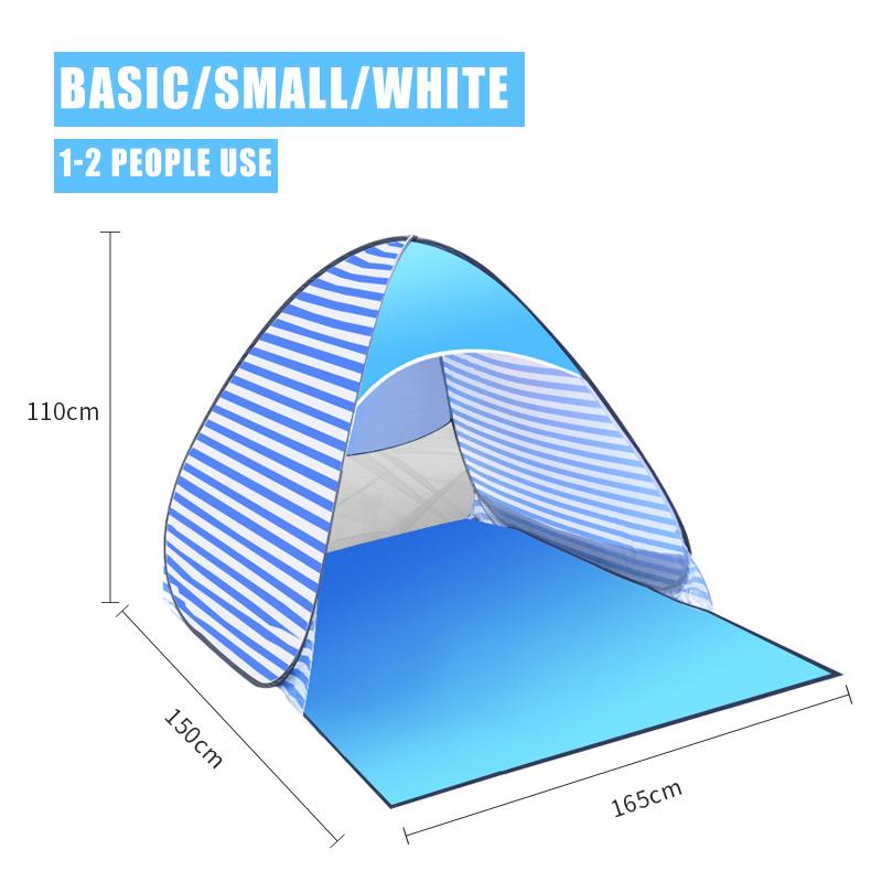 Полностью автоматическая палатка для кемпинга, мгновенная всплывающая палатка, уличная большая портативная сверхлегкая пляжная палатка для семейной вечеринки, ветрозащитная и водонепроницаемая
