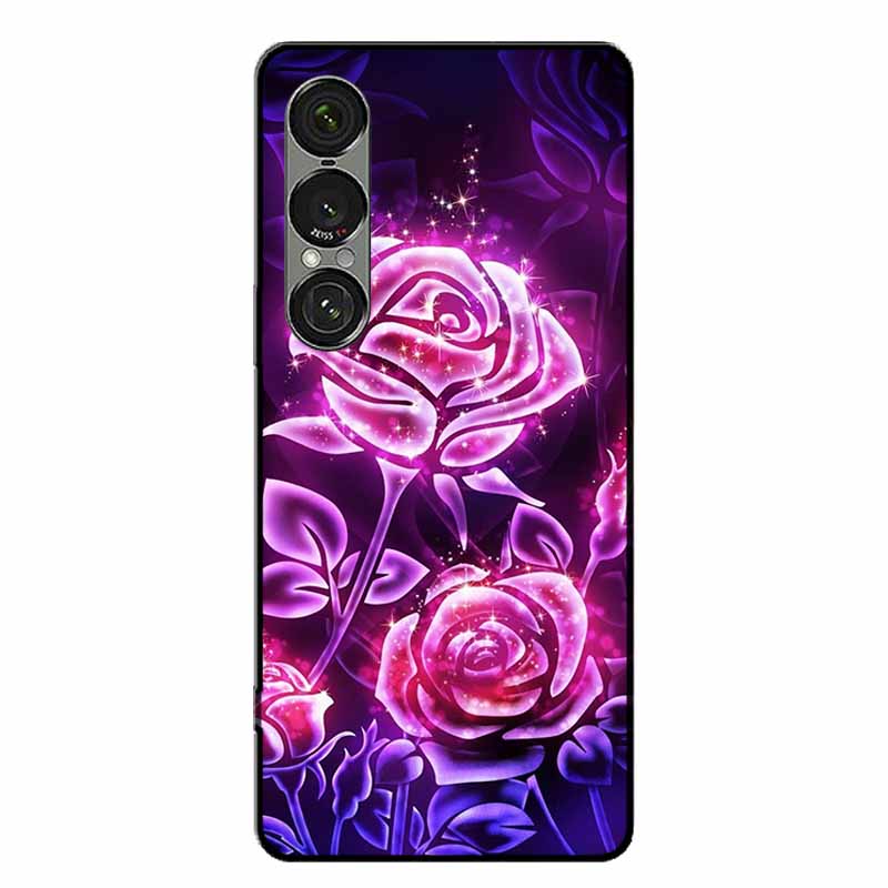 Для Sony Xperia 1 VII / 1 VI / 1 V Чехлы Модный Защитный Силиконовый Задний Чехол Для Xperia 1 VII Задняя Крышка Телефона Capa Xperia 1V Funda