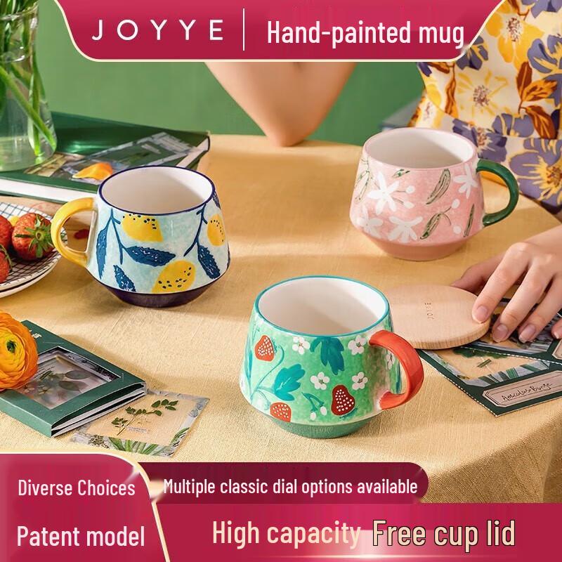 JOYYE Hand-Painted Ceramic Mug
