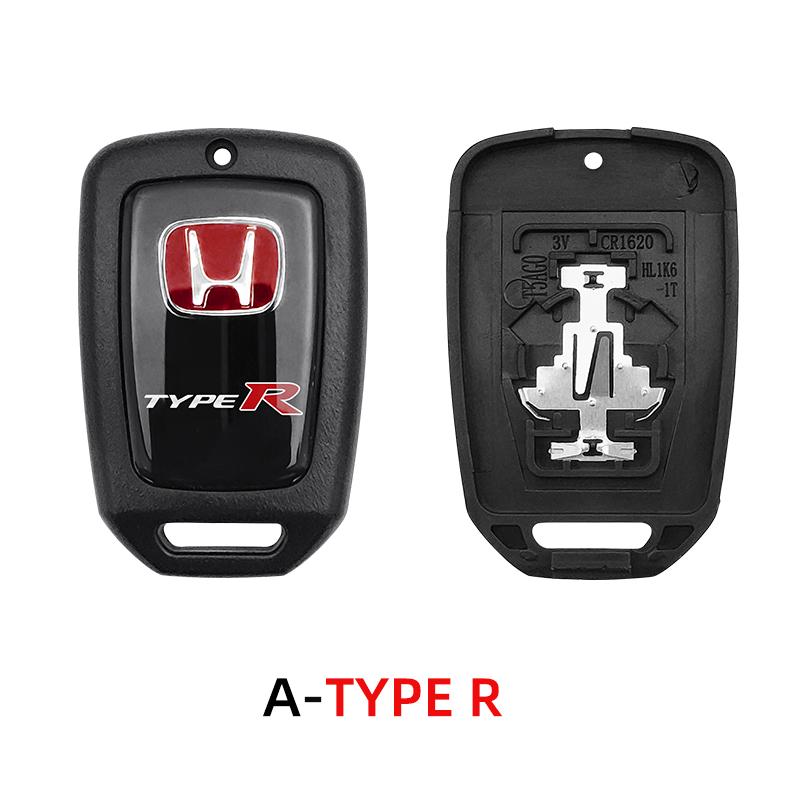 AYE1 1ocs Car Key Fob Pocket Cover Case For Honda Fit Jazz Civic CR-V HR-V Accord Jade Crider Odyssey Remote Protector Accessories