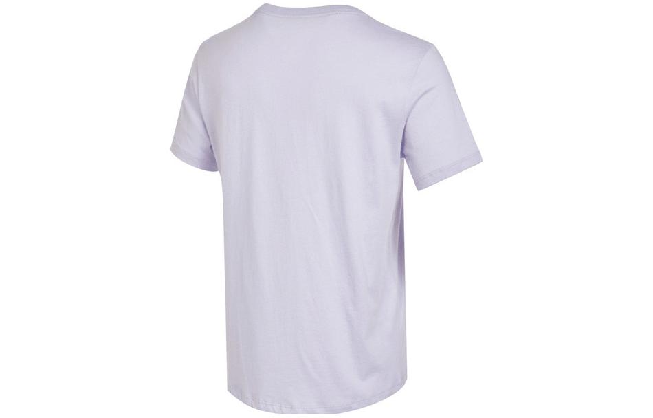 Nike Sportswear Essentials Women'ss Retro Logo Print Crewneck T-Shirt Purple DX7907-536