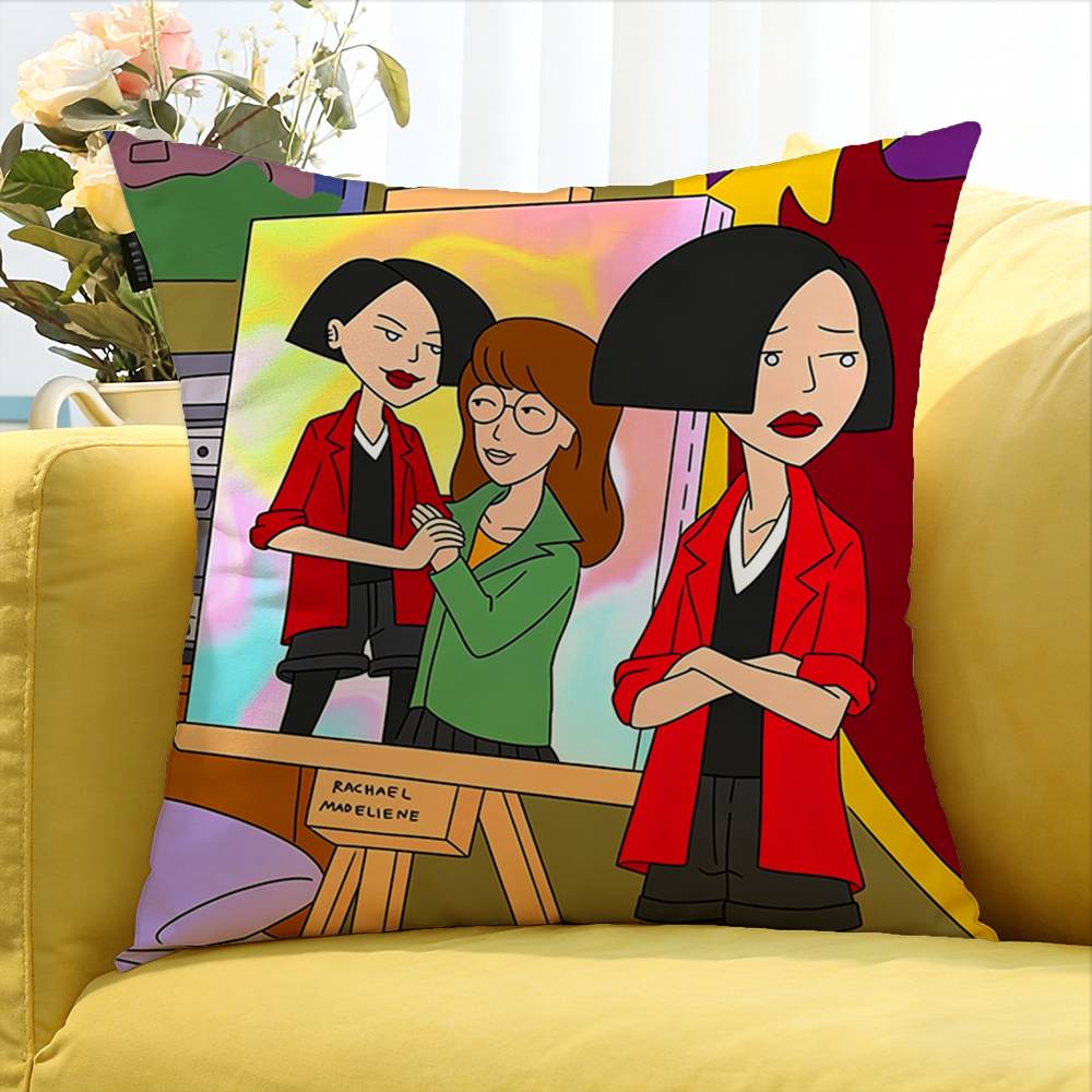 Cool Jane Lane Daria Morgendorffer Various Sizes Square Pillow Case For Car Home Bedchamber Decor