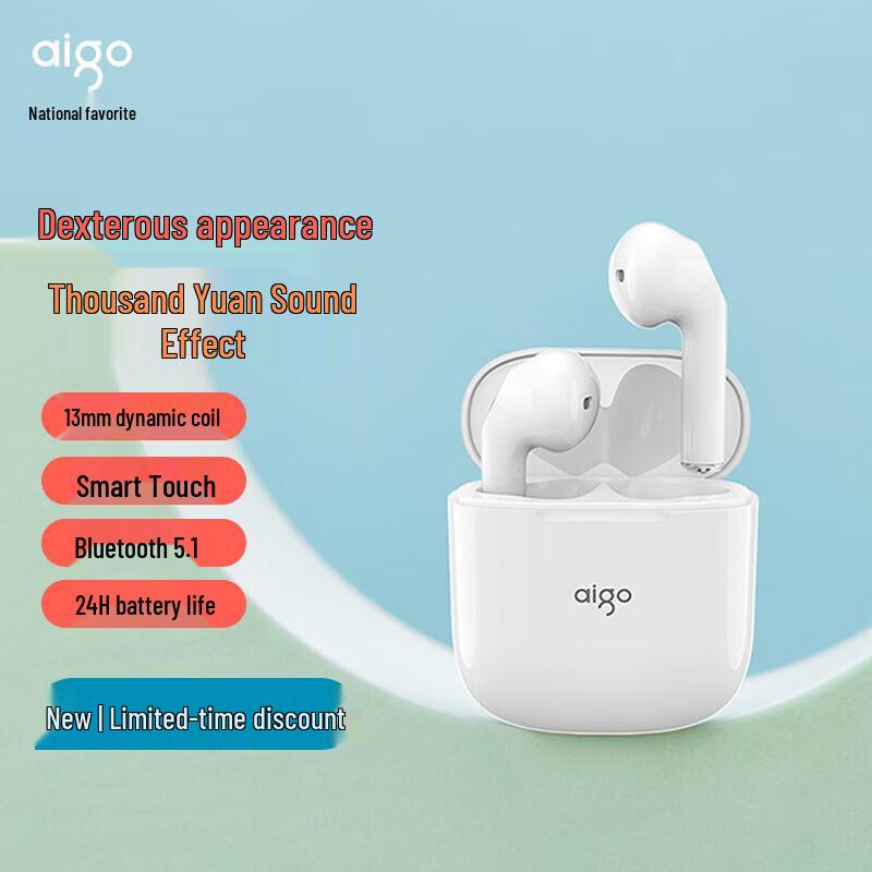 Спортивные Bluetooth-наушники-гарнитура aigo T18 для игр