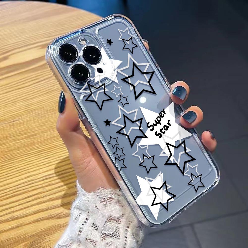 Phone Case for iPhone 11 13 12 14 15 16 XR XS Pro Max 7 8 Plus Samsung A55 A15 Redmi Note 13 12 OPPO A18 A16 Vivo Y17S V27 Honor 9 10 Infinix 40 30