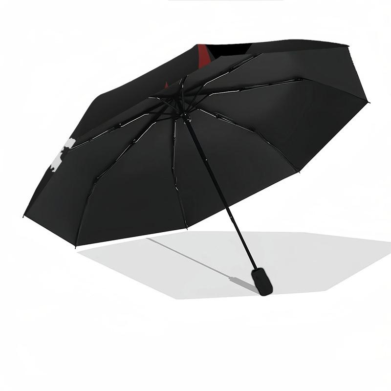Slipknot, Heavy Metal Themed Automatic Opening and Closing Umbrella, Brightly Colored 8-rib Portable Umbrella, Suitable for Men and Women, A