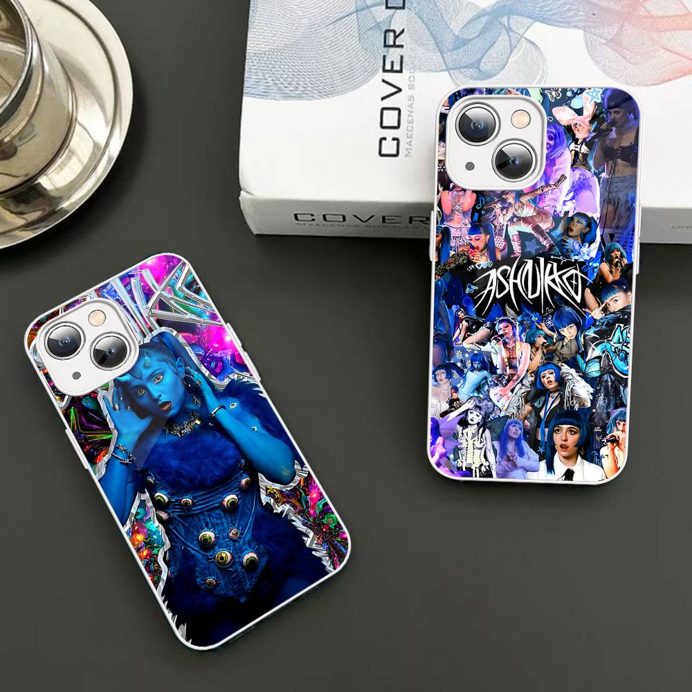 Ashnikko Rapper For IPhone 14 13 12 Mini 11 Pro XS Max X XR 14 Plus Tempered Glass Cover