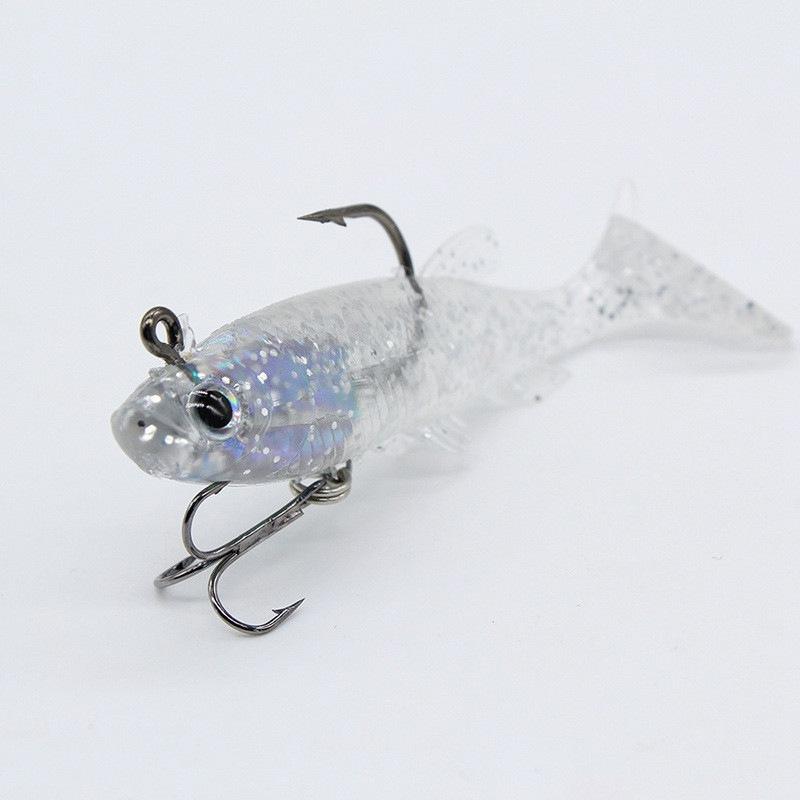 Мягкая приманка Bionic Bait, 14 г, без сорняков, приманки для морской рыбалки на окуня, Shoal Shad, 2 полные приманки в упаковке, рыболовная приманка