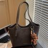 Ретро сумка большой вместимости женская зимняя новая повседневная сумка через плечо для поездок на работу простая сумка-тоут высокой ценности
