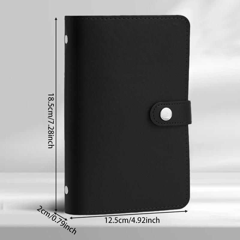 Блокнот для хранения наличных большой вместимости, многоразовый, для путешествий, для бюджета, органайзер-планировщик, книга для сберегательных челленджей, высокое качество