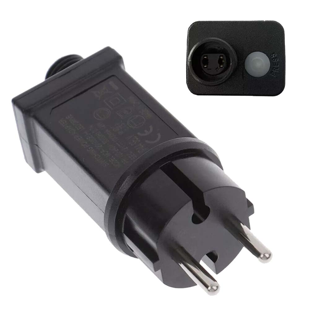 31В 6Вт EU Адаптер Блок Питания Преобразователь Адаптер IP44 Водонепроницаемый 8 Режимов Гирлянды Штекер Электрический Адаптер Аксессуары