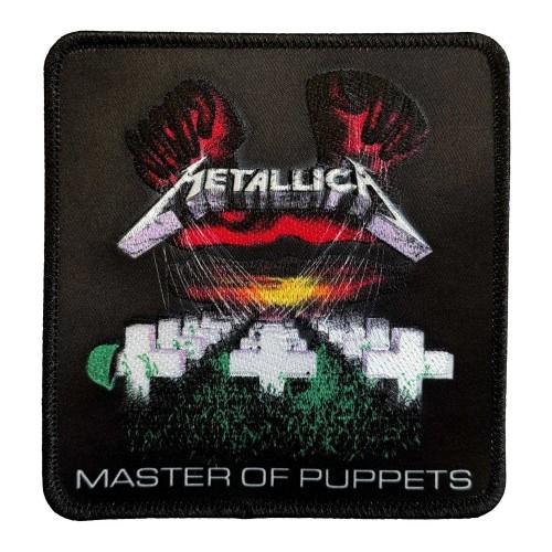 Metallica Master Of Puppets Woven Classic Patch