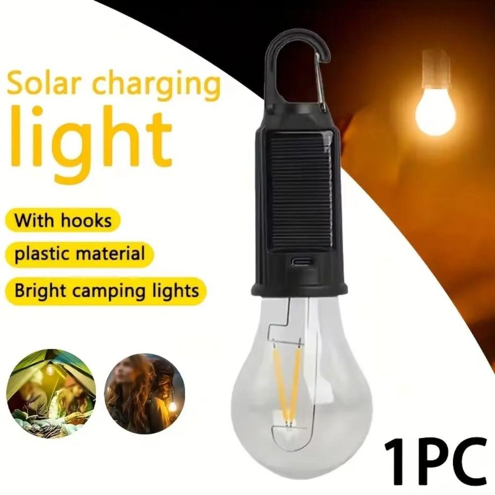 USB Rechargeable Solar Powered LED Lamp LED Light Camping Lamp Outdoor Activities
