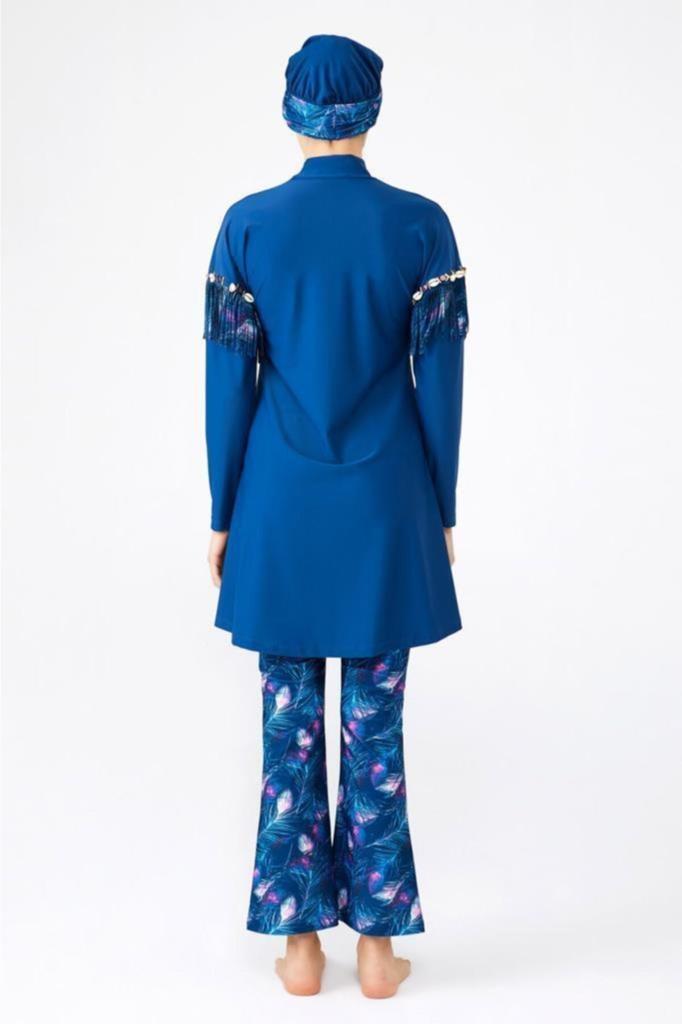 Женский Мусульманский Скромный Исламский Полный Чехол Буркини Пляжный Купальный Костюм Купальники Хиджаб Пляжная Одежда Купальник 