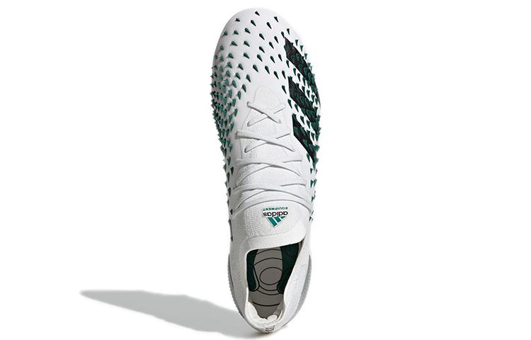 adidas Predator Freak.1 L Fg Eqt Футбольные Спортивные Обувь Белый/Зеленый/Черный GW0749
