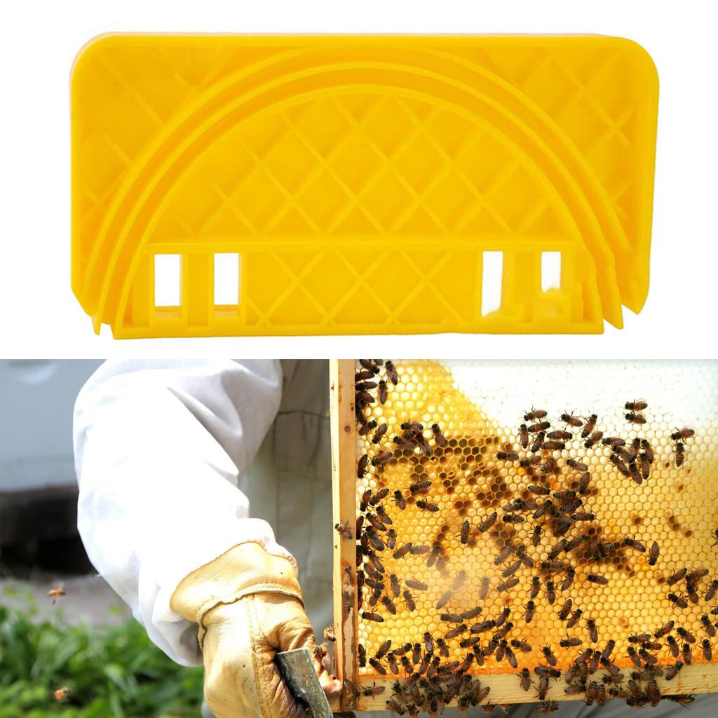 ABS Honeys Uncapping Tanks Nest Holder Beekeeping Scraper Rack Cleaning Tool Equipment Box for Beekeepers Outdoor Garden