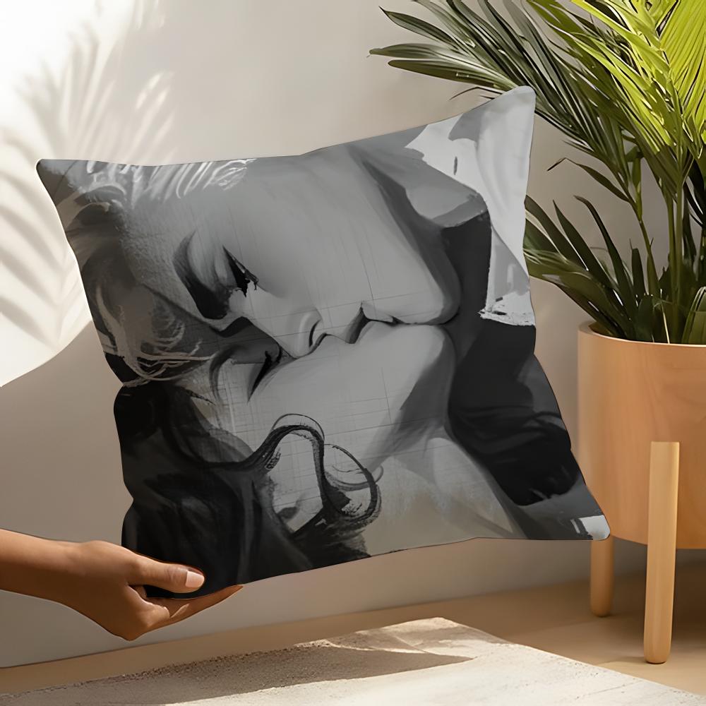 Romantic DDramione Pillow Case Home Living Room Decoration Linen Pillow Cases Cushion Cover