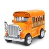 1/36 Scale Toy Car Metal Alloy Q Version Classic School Bus Pull Back Diecasts Vehicles Model Toys Children Collection